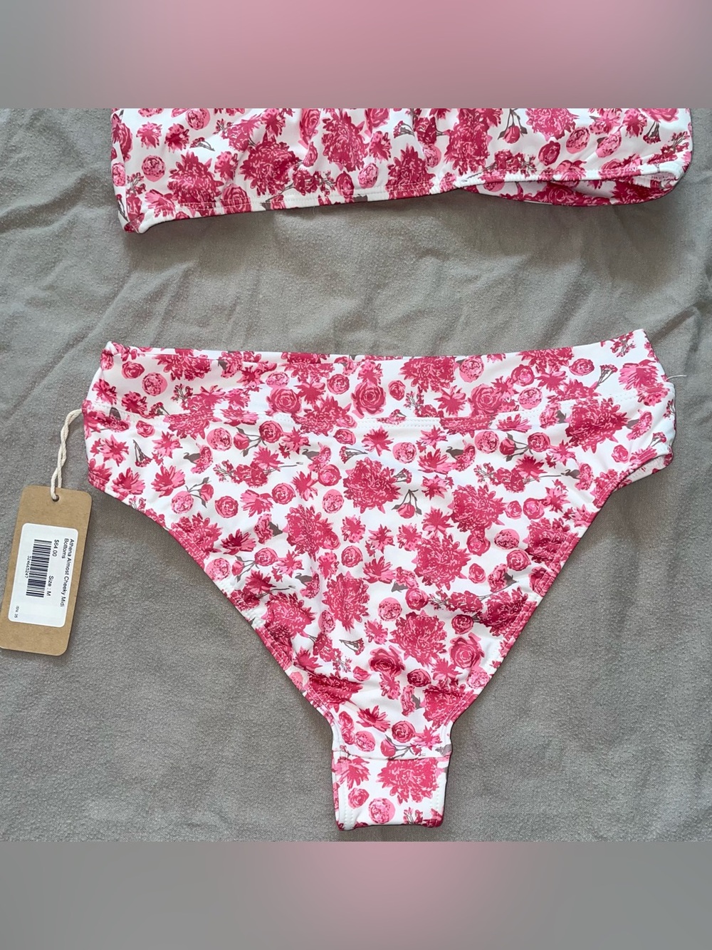 Albion Swim NEW NWT Women’s Athena Floral Bikini Set Almost Cheeky Midi Bottom - Picture 10 of 15